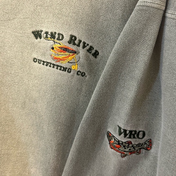 Vintage Wind River Outfitting Company Sweater - 100% Cotton - Picture 6 of 9